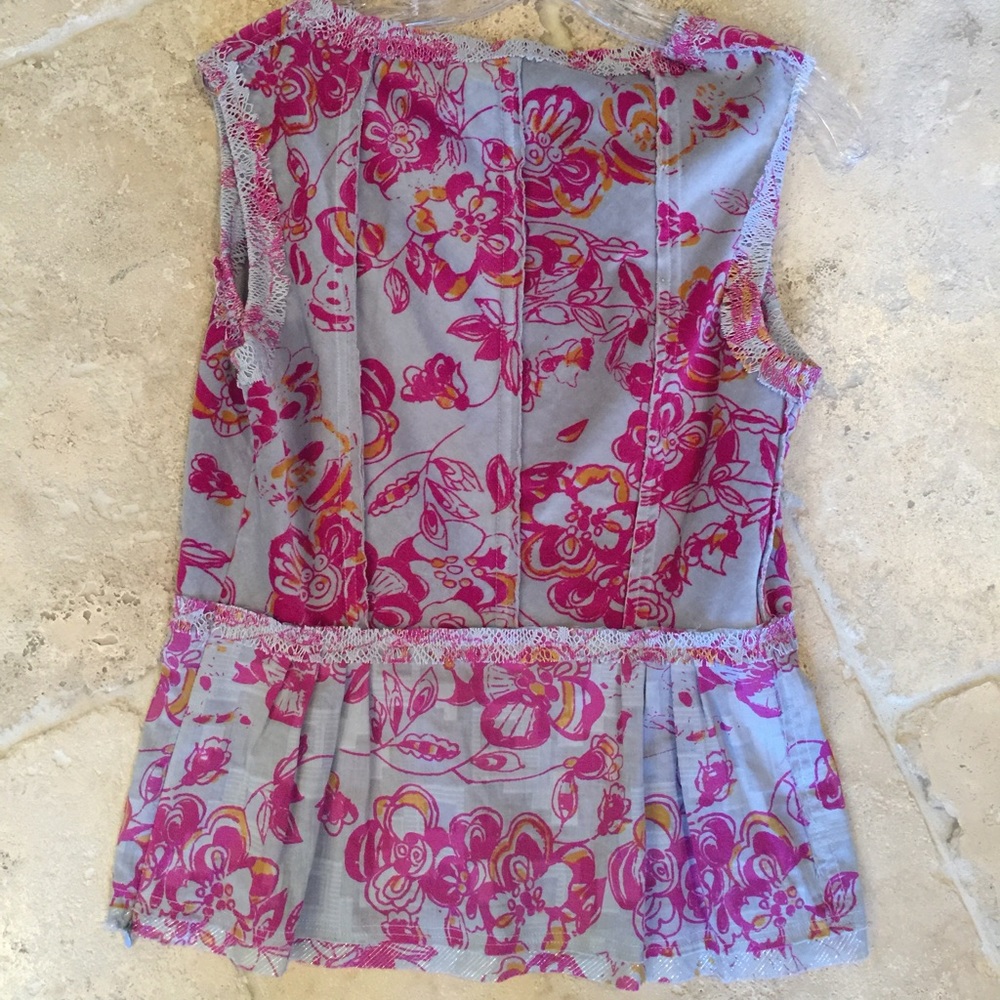 Floral Anthroplogie Blouse! - Picture 2 of 4